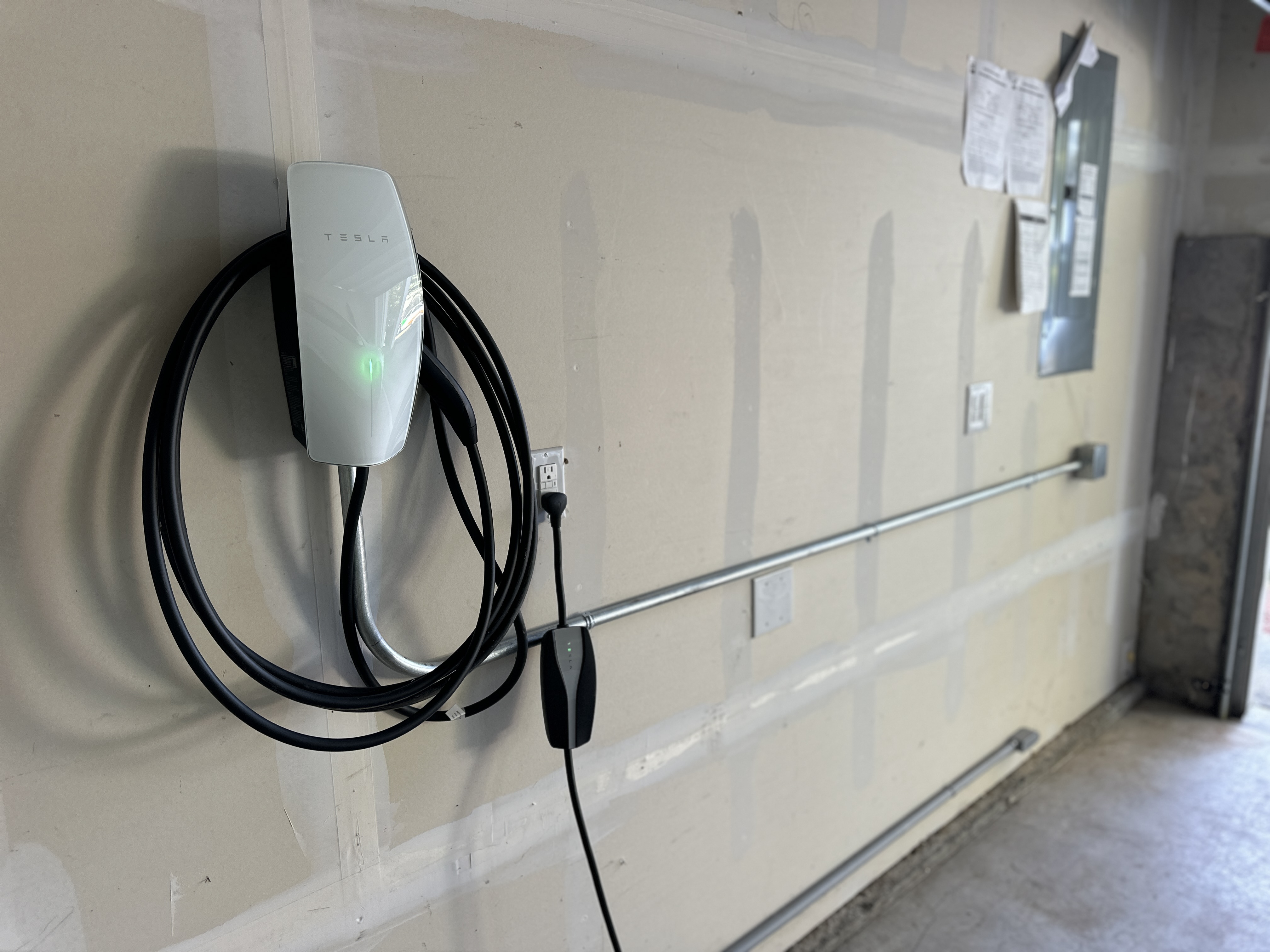 EV charger installation by Mutual Electric